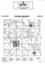 Canton Township, Lenora, Prosper, Directory Map, Fillmore County 2006